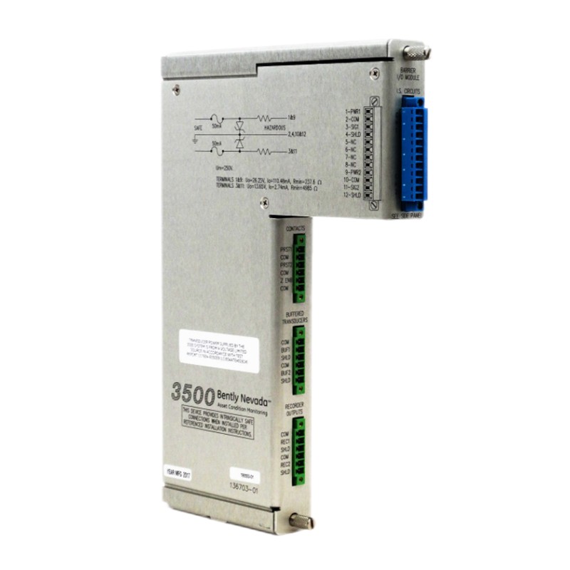 Bently Nevada 3500/50 136703-01 | Vibration Sensor Module Price Advantage