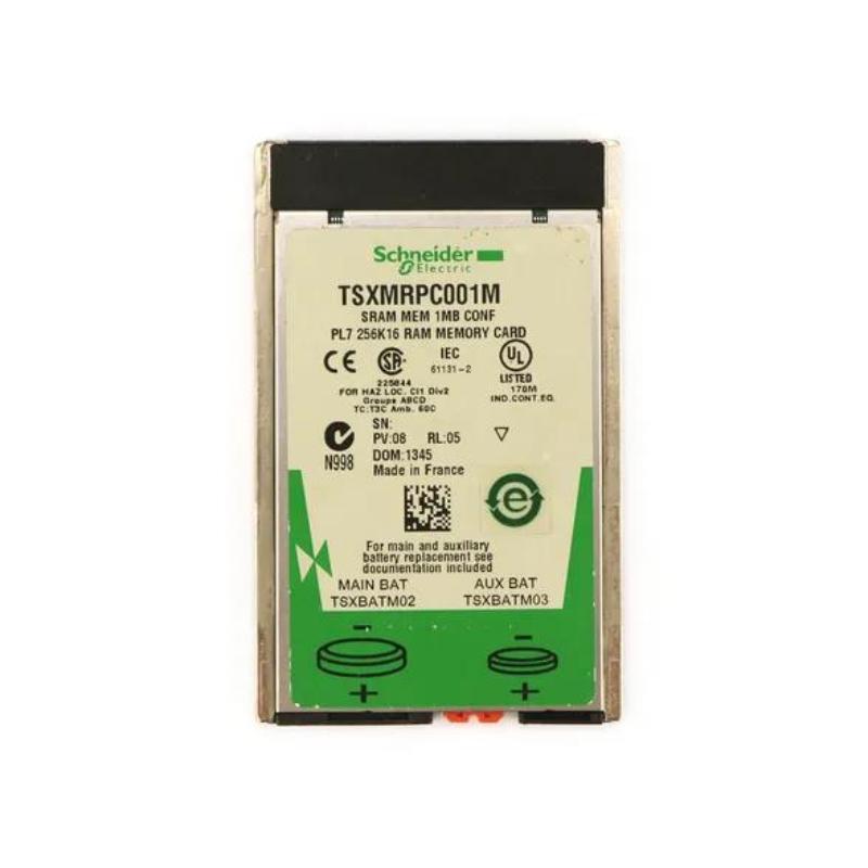 Schneider TSXMRPC001M | Configurable SRAM Application Memory Expansion Module Original