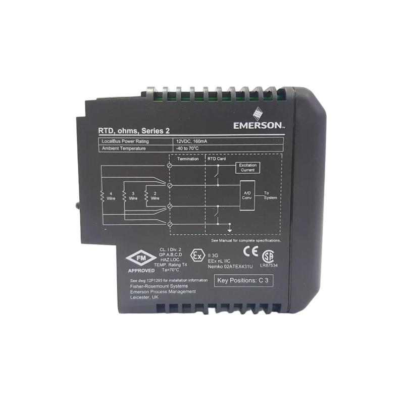 Emerson VE4033S2B1 | Redundant Analog Input Card Quality Selection