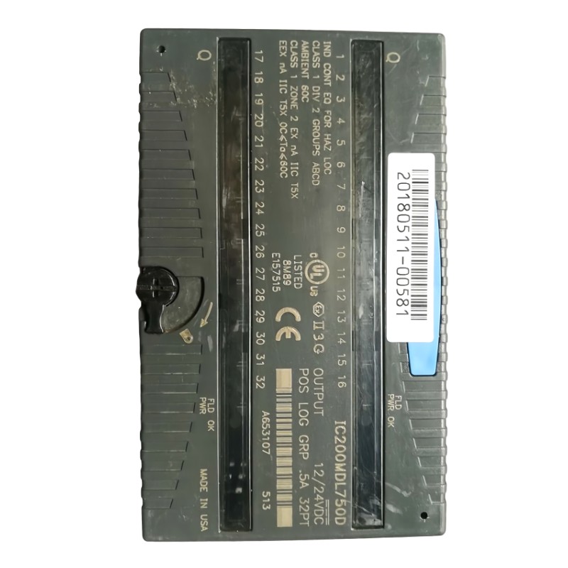 GE IC200MDL750D VersaMax Discrete Output Module