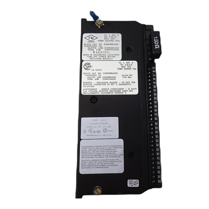 GE IC660BBA020 Current Source Analog I/O Module