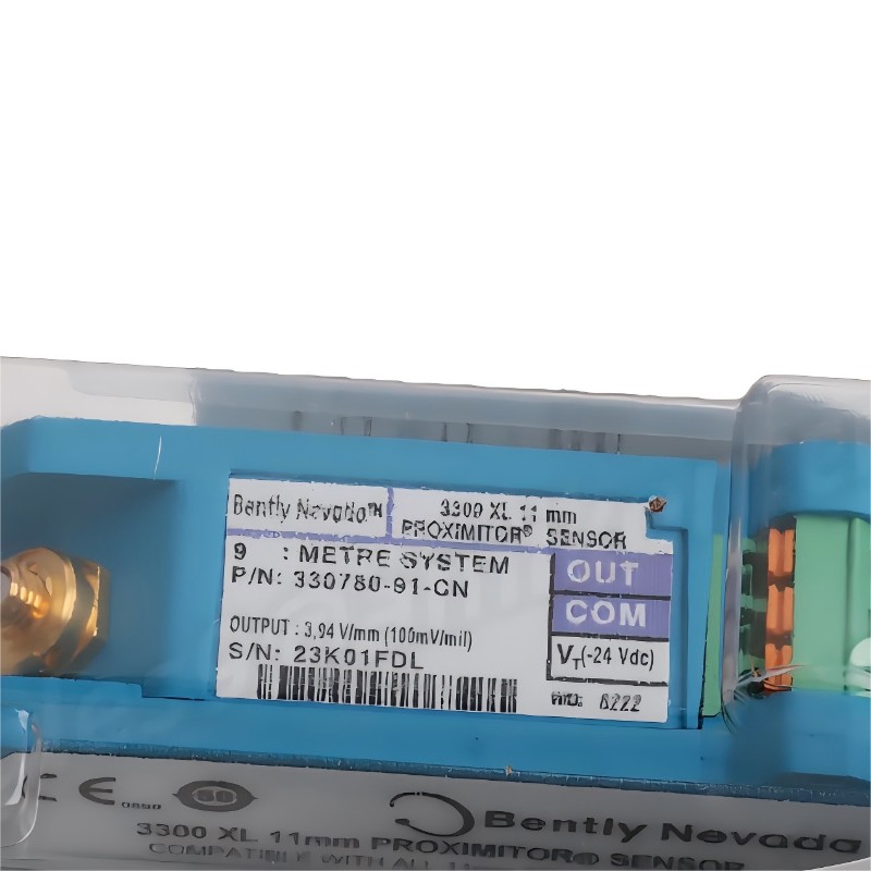 Bently Nevada 330780-91-CN 3300 XL 11 mm Front Sensor