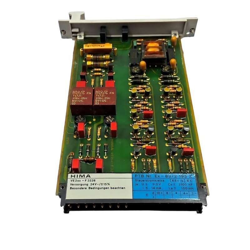 Hima F3226 2-Channel Safety-Related Switching Amplifier Module (Planar F System)