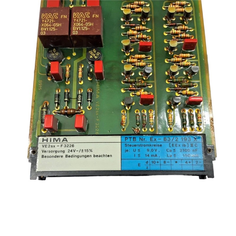 Hima F3226 2-Channel Safety-Related Switching Amplifier Module (Planar F System)
