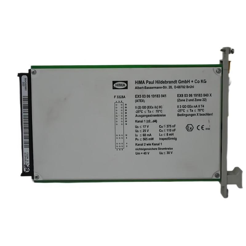 Hima F3328A Safety-Related Switching Amplifier (Planar F System)