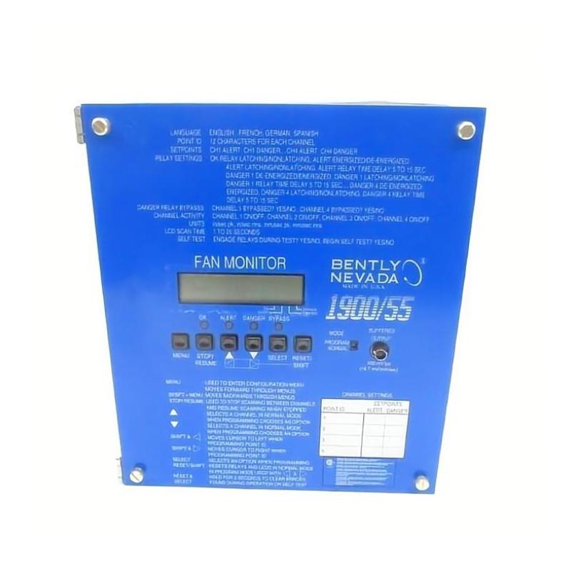 Bently Nevada 1900/55 Fan Monitor