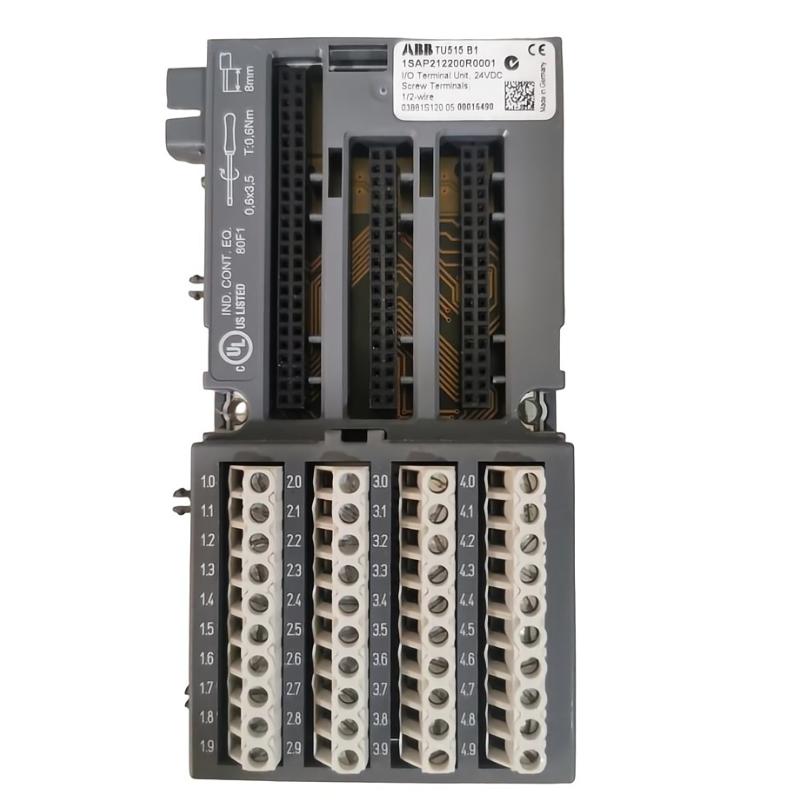 ABB TU515 1SAP212200R0001 I/O Terminal Mnit