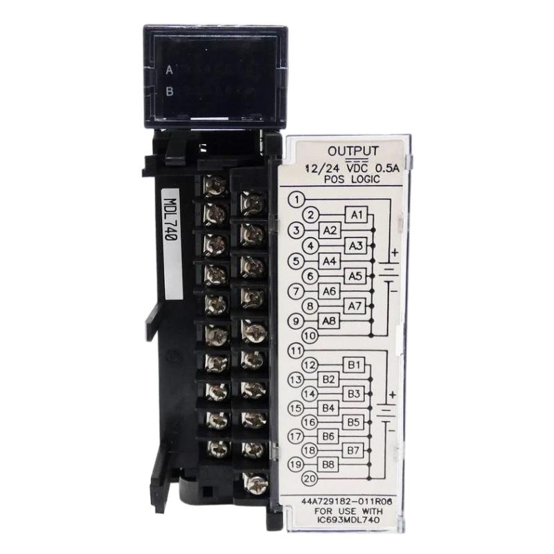 GE IC693MDL740 Positive/Negative Logic Output Module