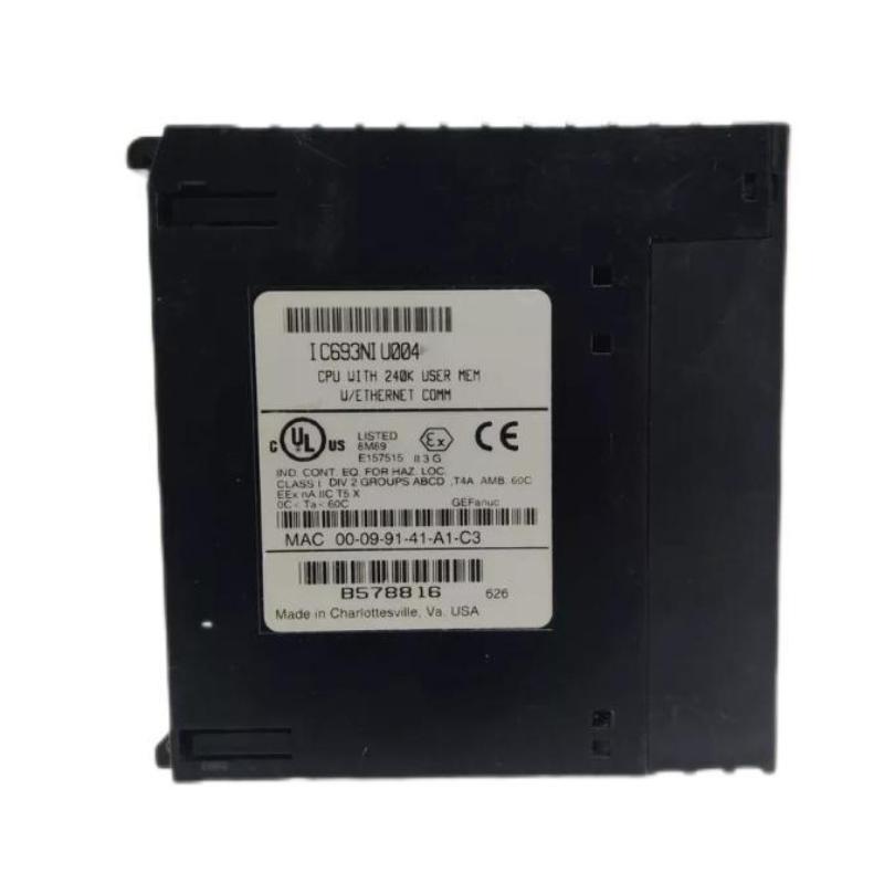 GE IC693NIU004 Ethernet Network Interface Unit