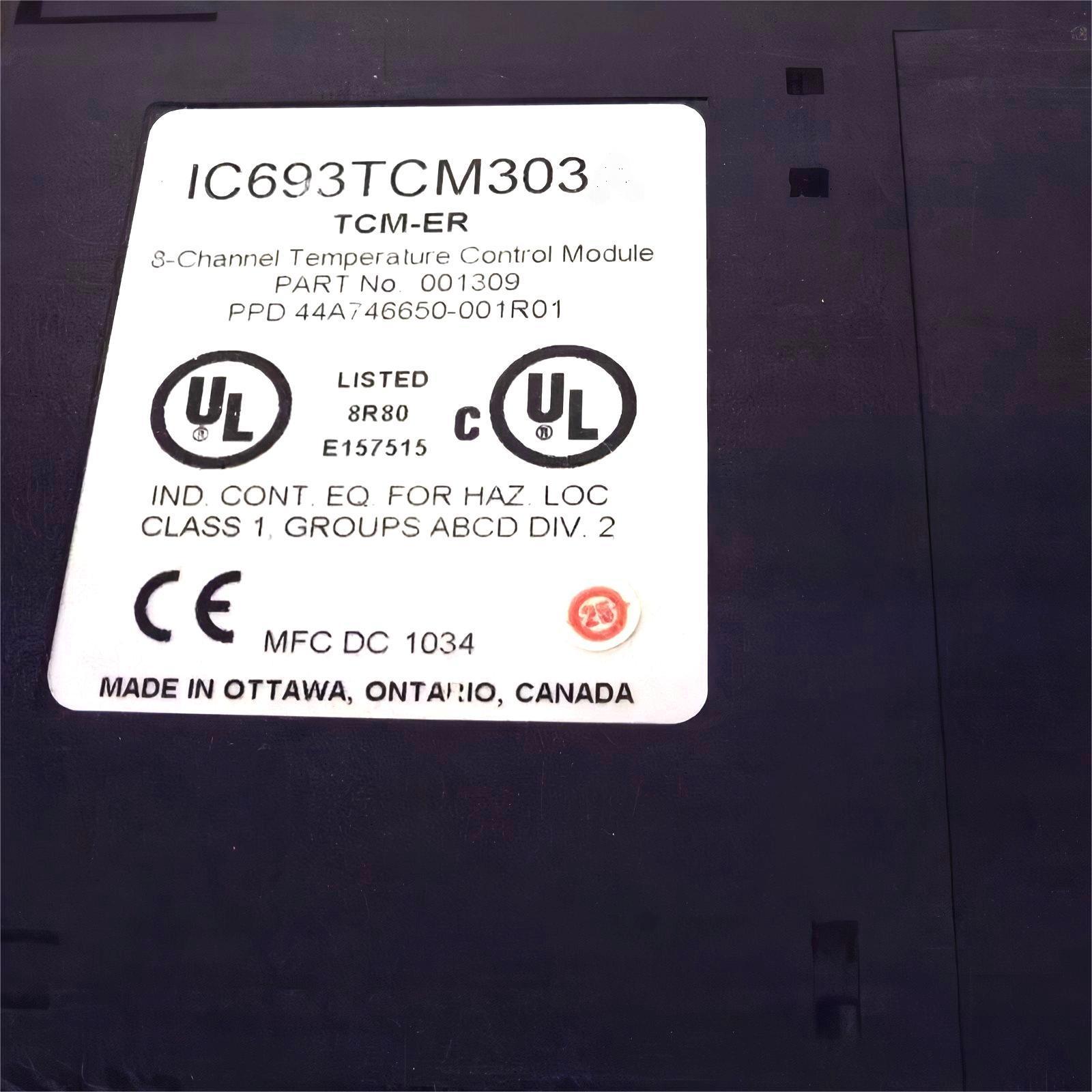 GE IC693TCM303 Temperature Control Module