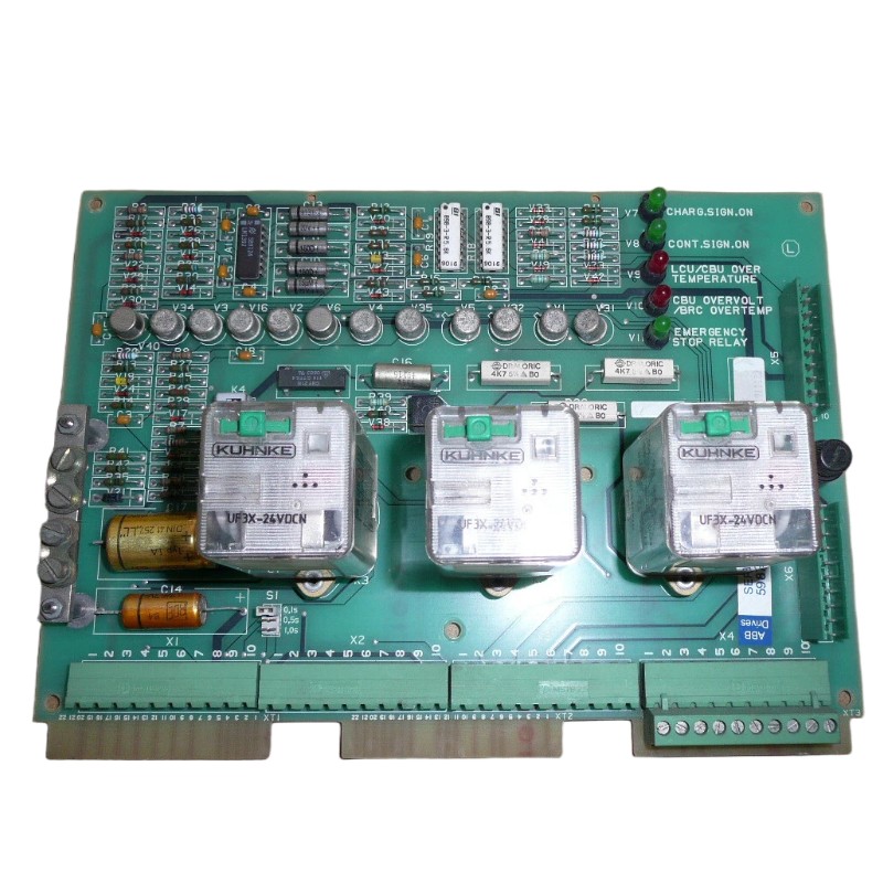 ABB SAFT 136 CTS 57418028 CTU Overload Control Board