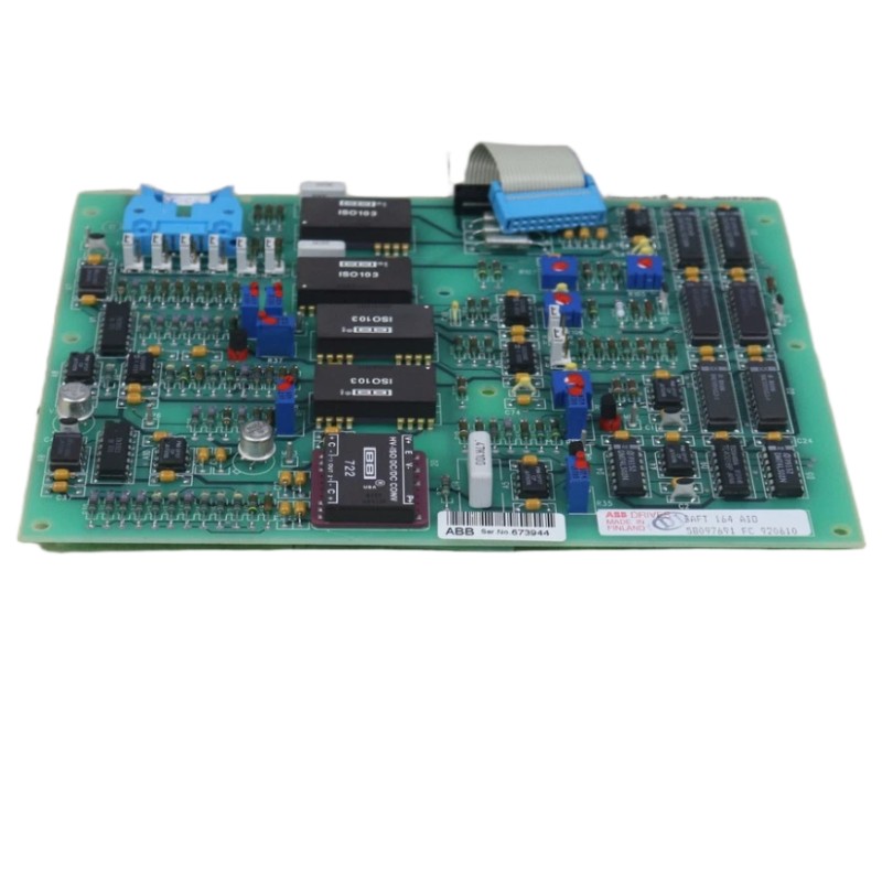 ABB SAFT 164 AIO 58097691 Analog Input/Output Board