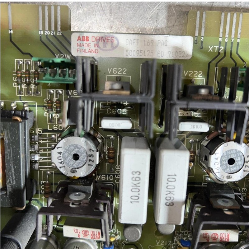ABB SAFT 169 PAC 58095125 Pulse Amplifier Panel