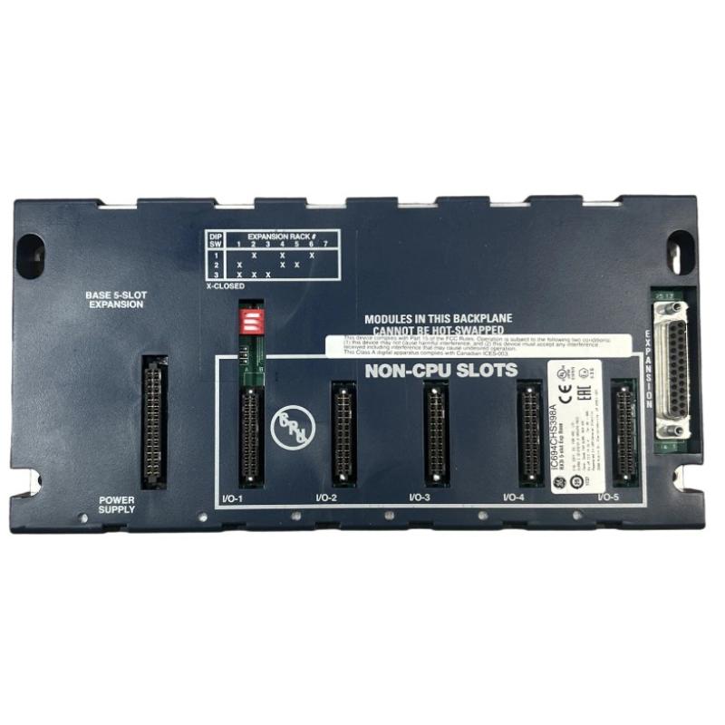 GE IC694CHS398 5-Slot Expansion Base