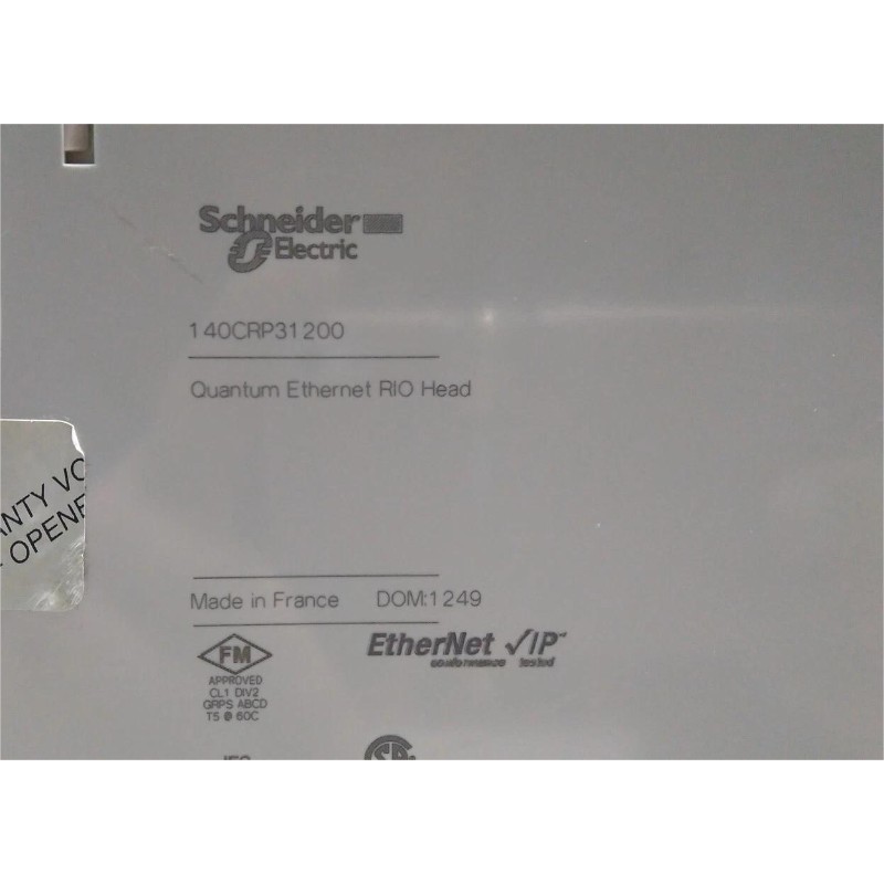 Schneider 140CRP31200 Quantum Ethernet RIO Header