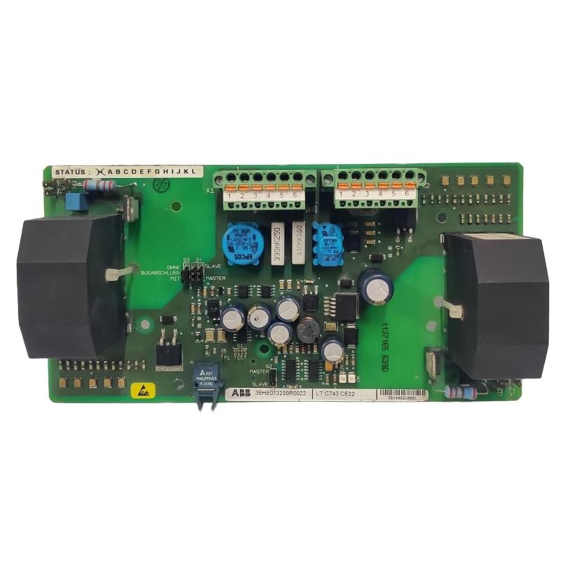 ABB LT C743 CE22 3BHE013299R0022 Control Power Drive Board Card