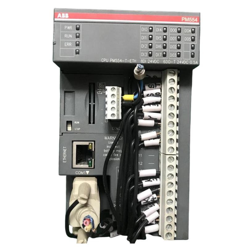 ABB PM554-T-ETH 1TNE968900R0110 CPU Programmable Logic Controller