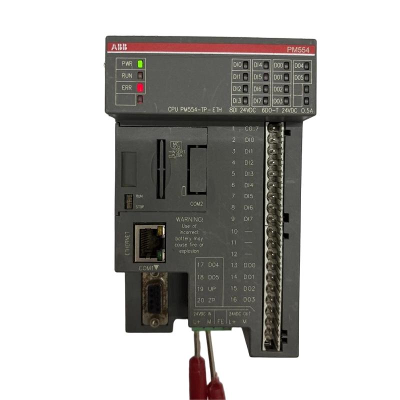 ABB PM554-TP-ETH 1SAP120600R0071 CPU Programmable Logic Controller
