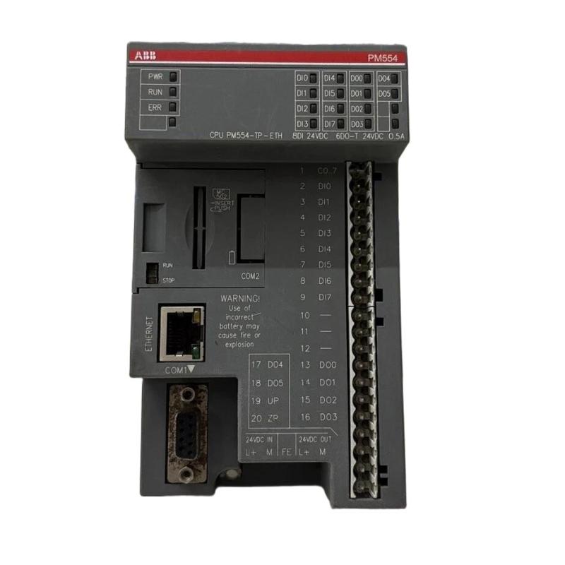 ABB PM554-TP-ETH 1SAP120600R0071 CPU Programmable Logic Controller