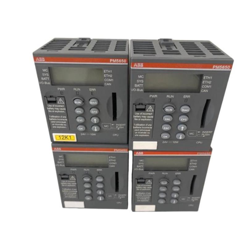ABB PM5650-2ETH 1SAP141000R0278 CPU Programmable Logic Controller