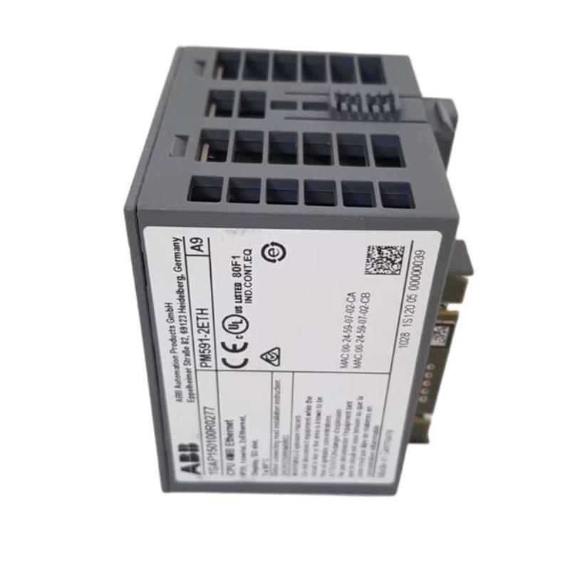 ABB PM591-2ETH 1SAP150100R0277 CPU Programmable Logic Controller