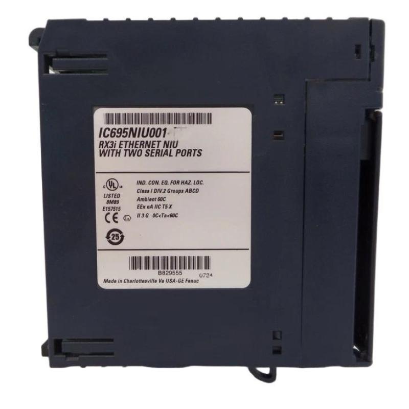 GE IC695NIU001 RX3i Ethernet Interface Unit