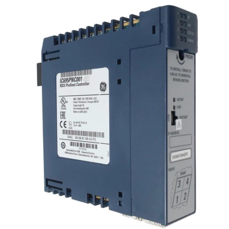 GE IC695PNC001 RX3i PROFINET Controller Module