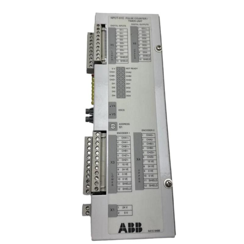 ABB NPCT-01C 64009486 Pulse Counter/timer Unit