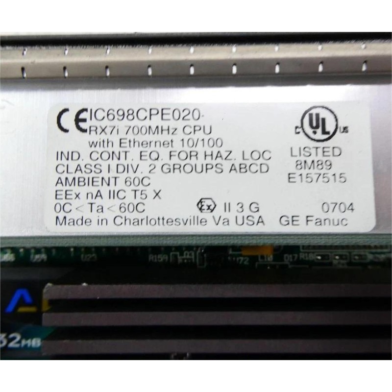 GE IC698CPE020 CPU Module