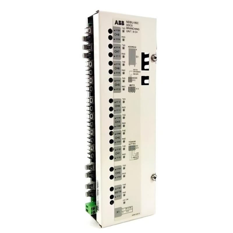 ABB NDBU-95C 64008366D Inverter Fiber Optic Distributor