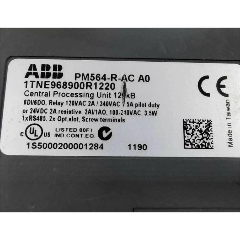 ABB PM564-R-AC 1TNE968900R1220 Programmable Logic Controller