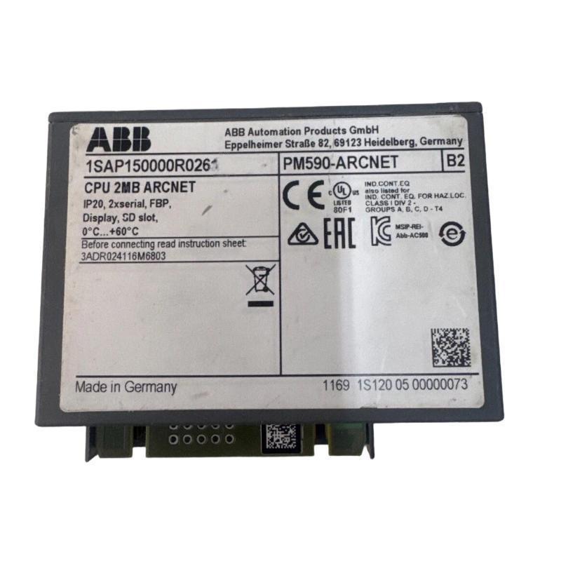ABB PM590-ARCNET 1SAP150000R0260 CPU Processor Unit