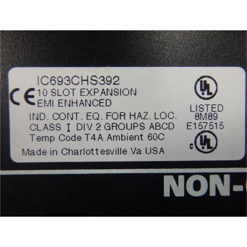 GE IC693CHS392 10-Slot Expansion Base