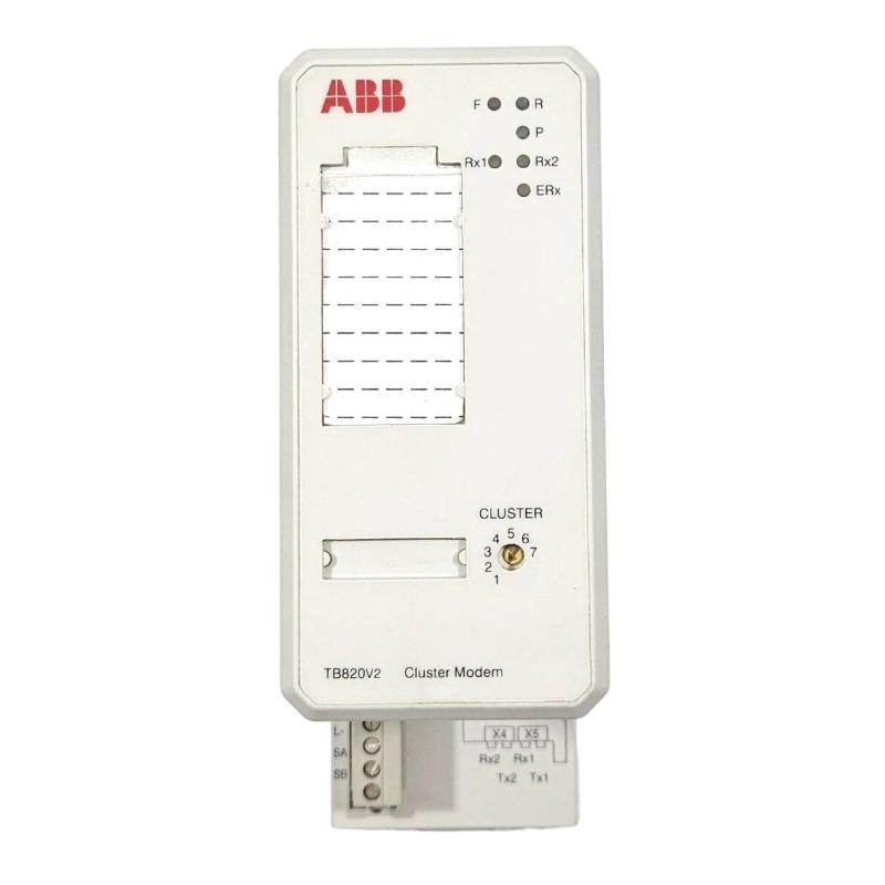 ABB TB820V2 3BSE013208R1 Modular Bus Fiber Optic Trunking Modem