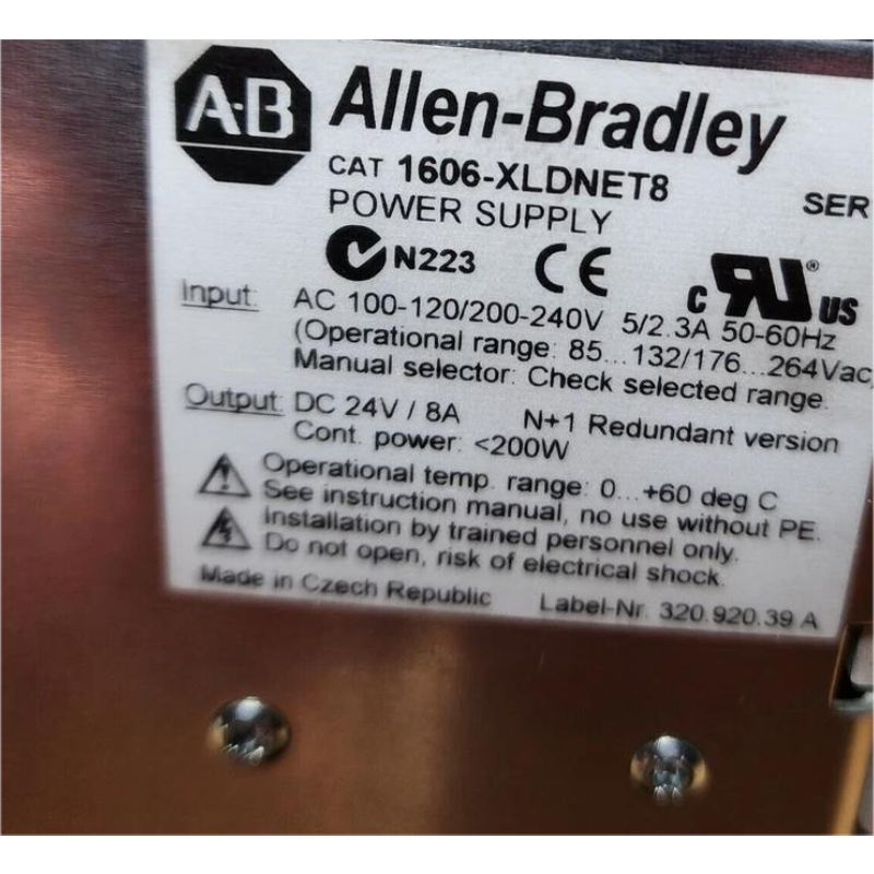 Allen Bradley 1606-XLDNET8 DC Power Module