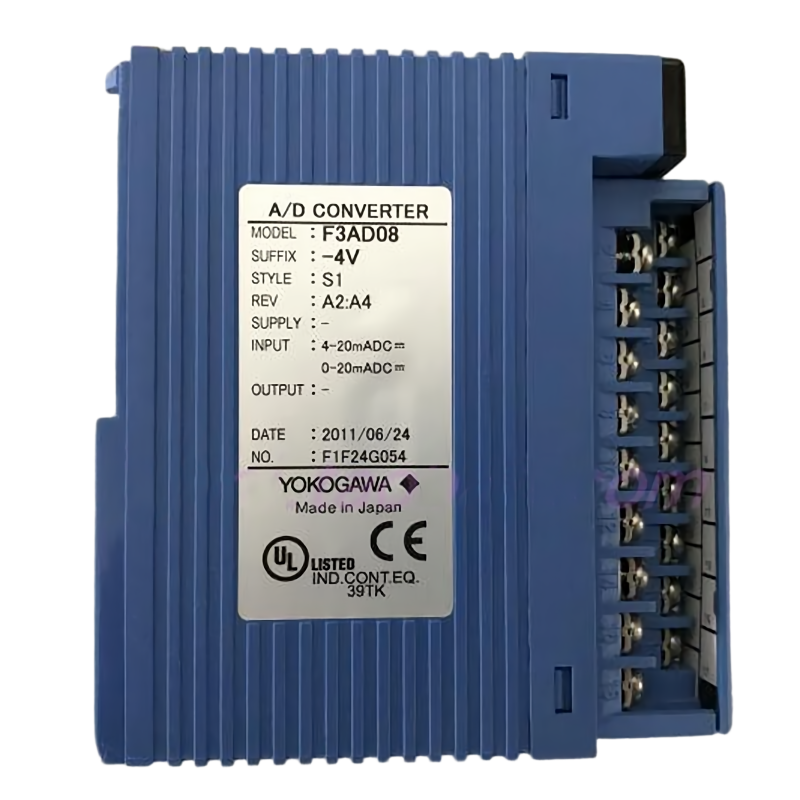 Yokogawa F3AD08-4V Analog-To-Digital Conversion Input Module