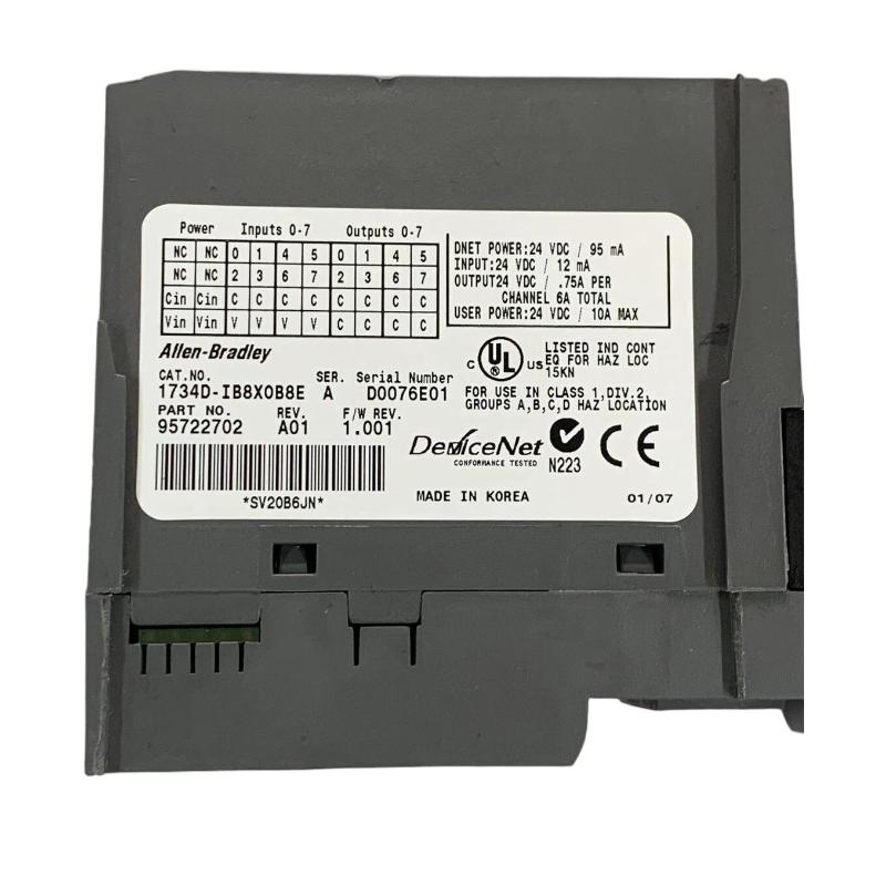 Allen Bradley 1734D-IB8XOB8E Point I/O Combination Module