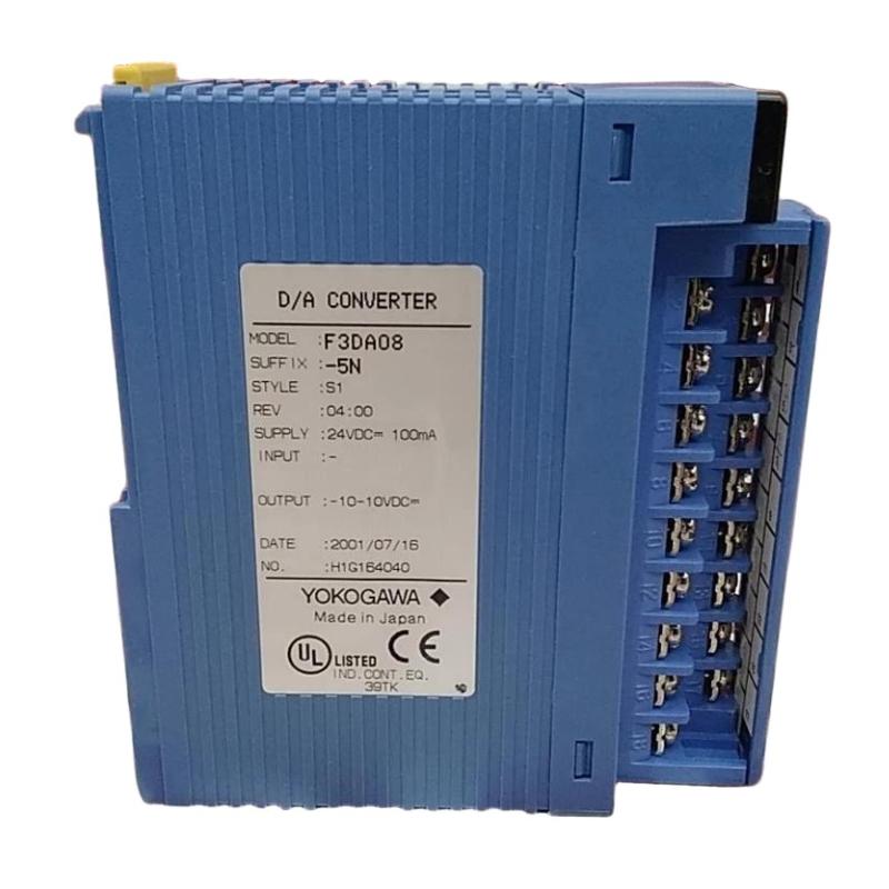 Yokogawa F3DA08-5N Analog Output Module
