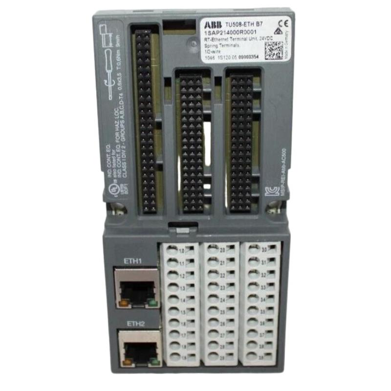 ABB TU508-ETH 1SAP214000R0001 Interface Terminal Unit