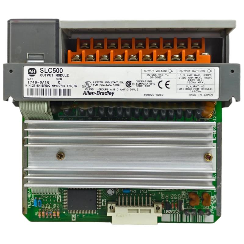 Allen Bradley 1746-OA16 SLC 500 AC Digital Input Module