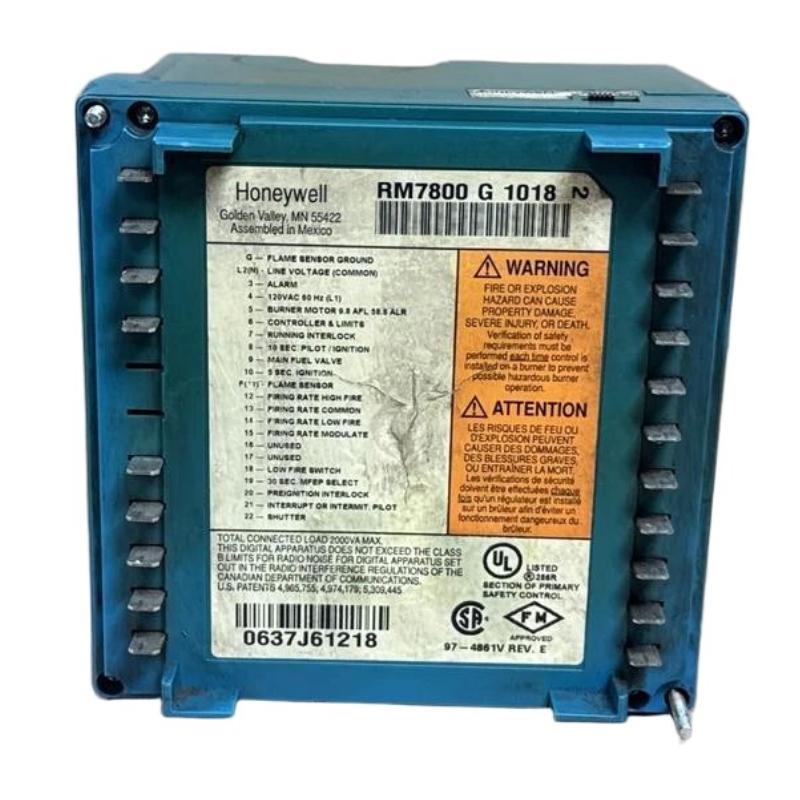 Honeywell RM7800G1018 Burner Control Unit