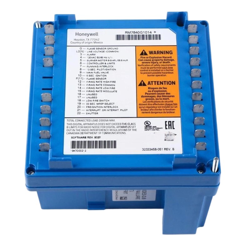 Honeywell RM7840G1014 Burner Controller