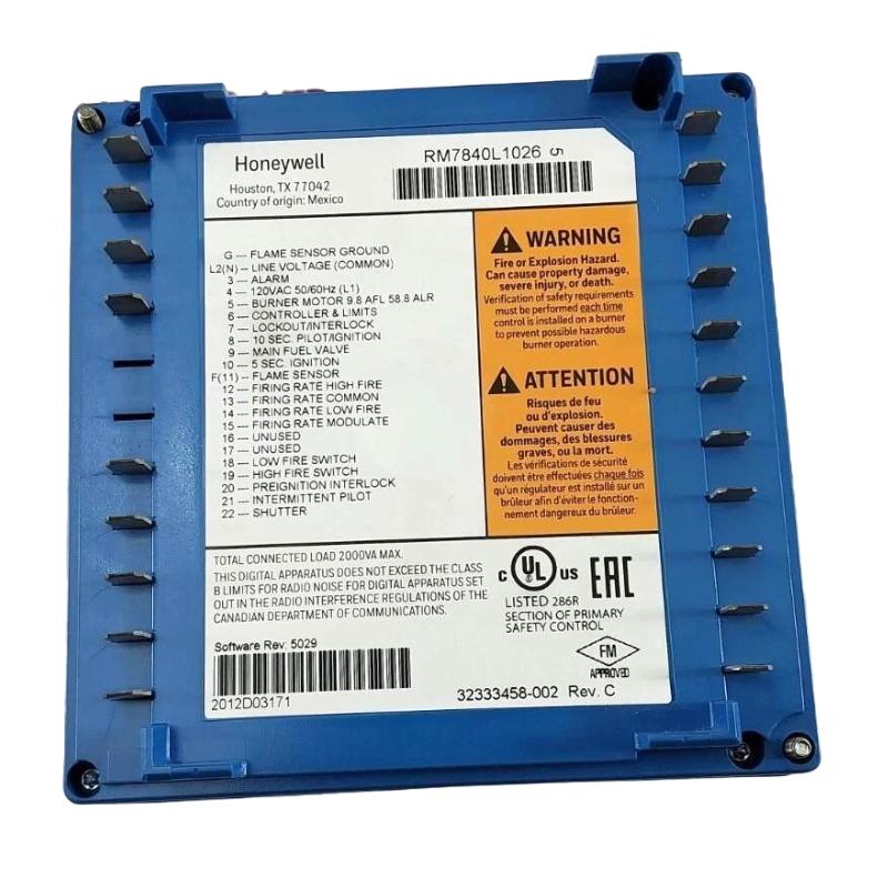 Honeywell RM7840L1026 Burner Controller