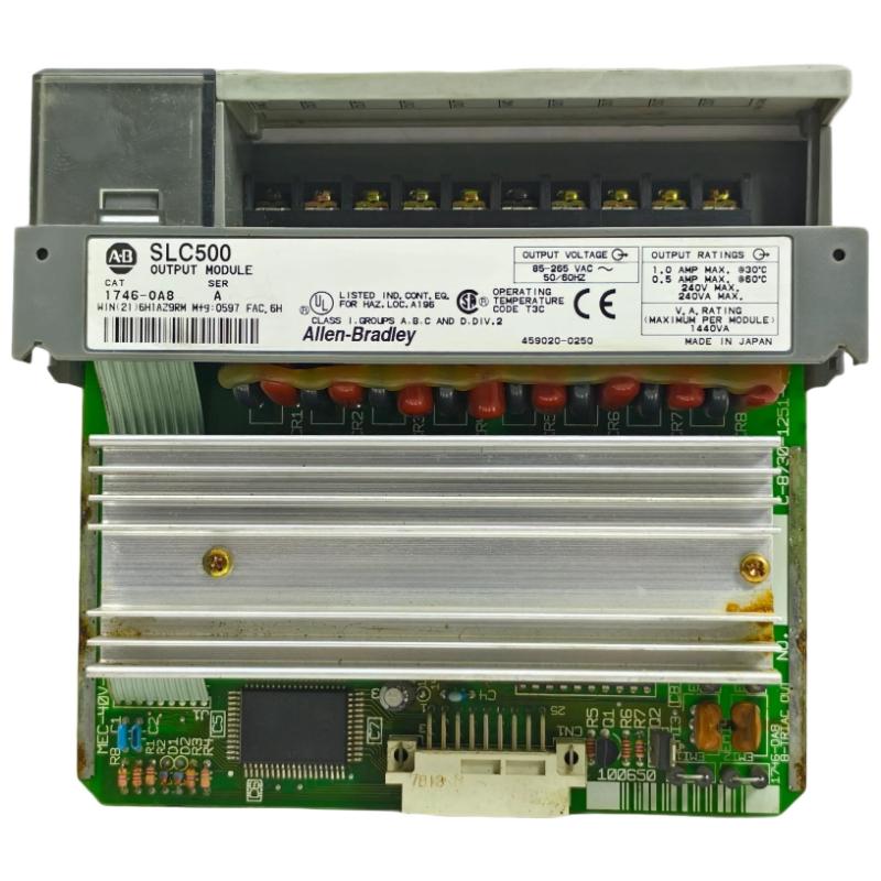 Allen Bradley 1746-OA8 SLC 500 AC Digital Input Module