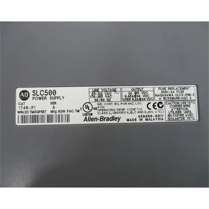 Allen Bradley 1746-P1 SLC 500 Power Supply Module
