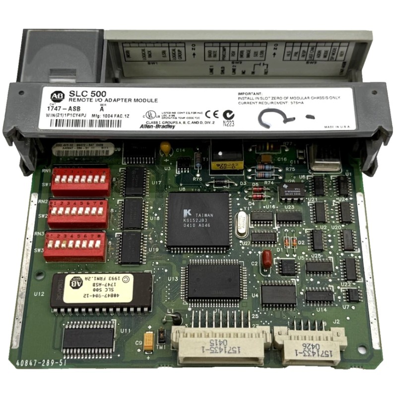 Allen Bradley 1747-ASB/A SLC 500 Remote I/O Adapter Module