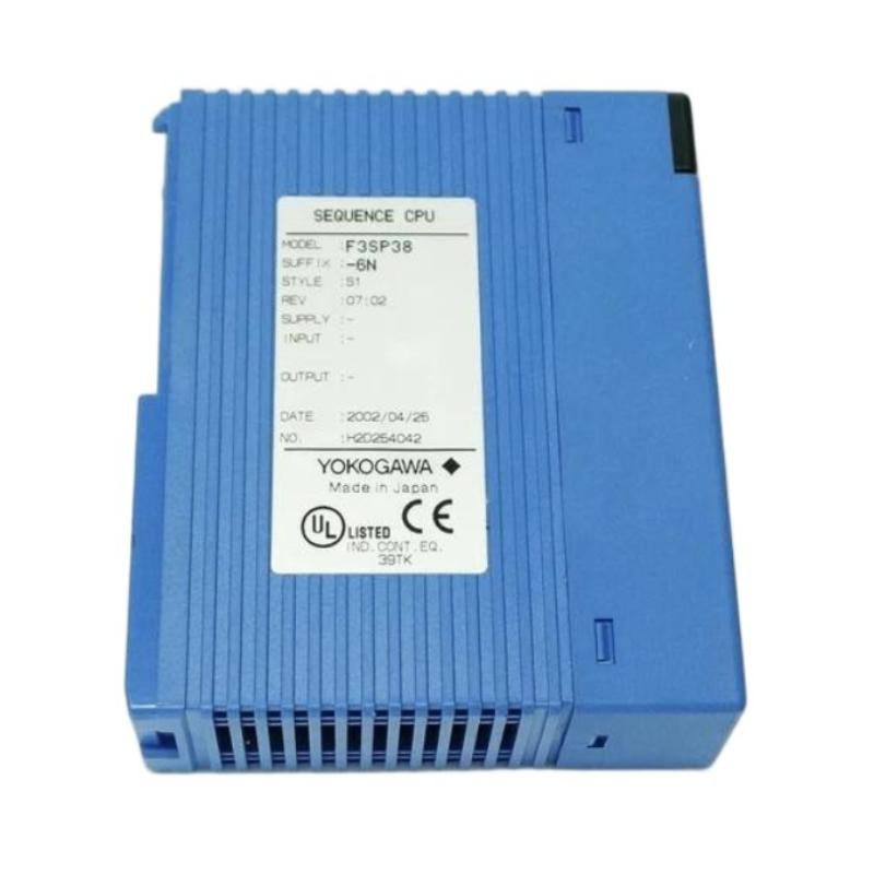 Yokogawa F3SP38-6N CPU Module