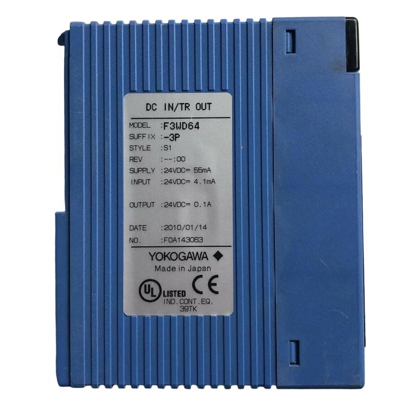 Yokogawa F3WD64-3P Input/Output Module
