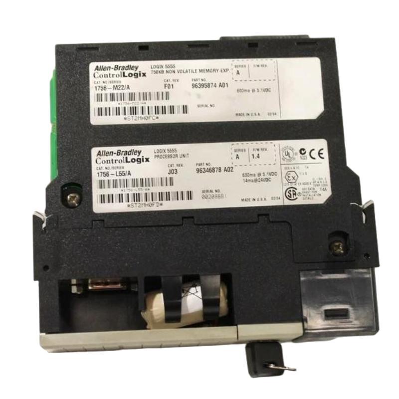Allen Bradley 1756-L55M22 ControlLogix Logix5555 Processor