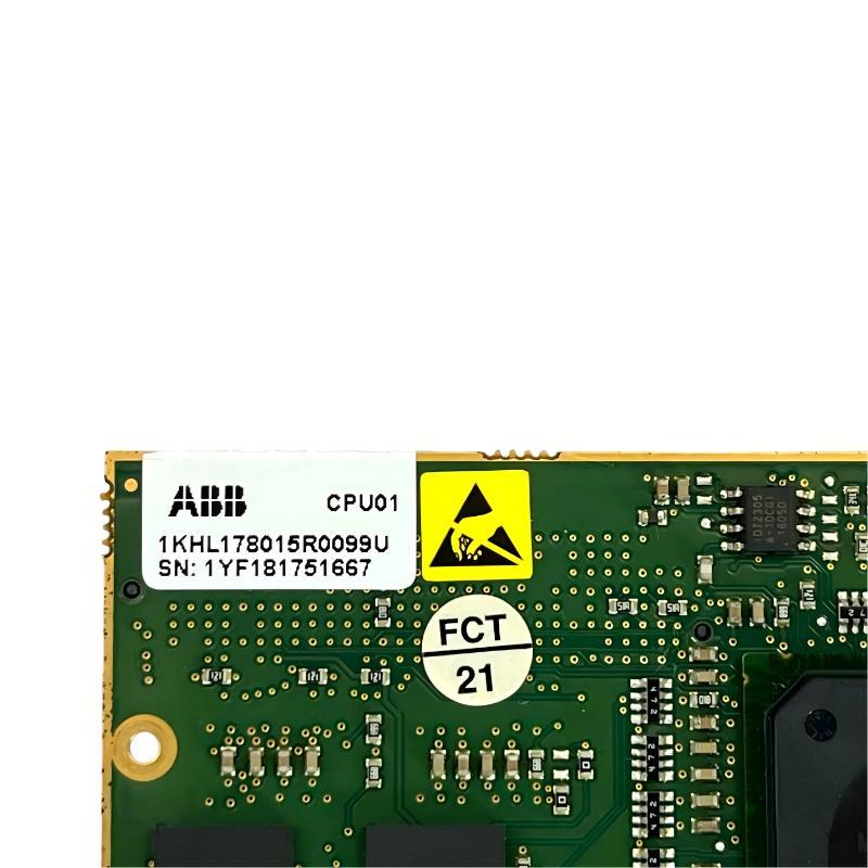 ABB CPU01 1KHL178015R0099U Control Board